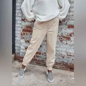 CALIA by Carrie Underwood Light Beige Joggers